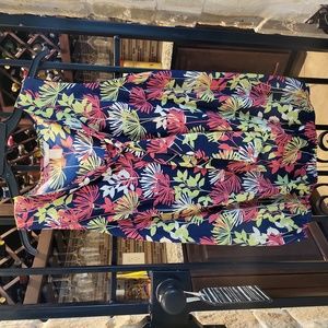 Banana Republic Floral Sleeveless Top